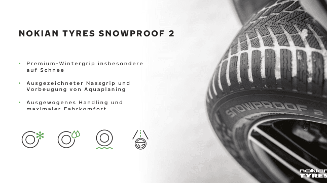 Neue Winterreifen von Nokian Tyres – dem Winterreifen-Experten aus Finnland.