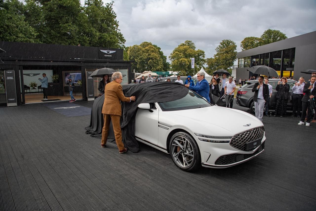 Genesis präsentiert das Flaggschiff G90 erstmals in Europa auf dem Goodwood Festival of Speed