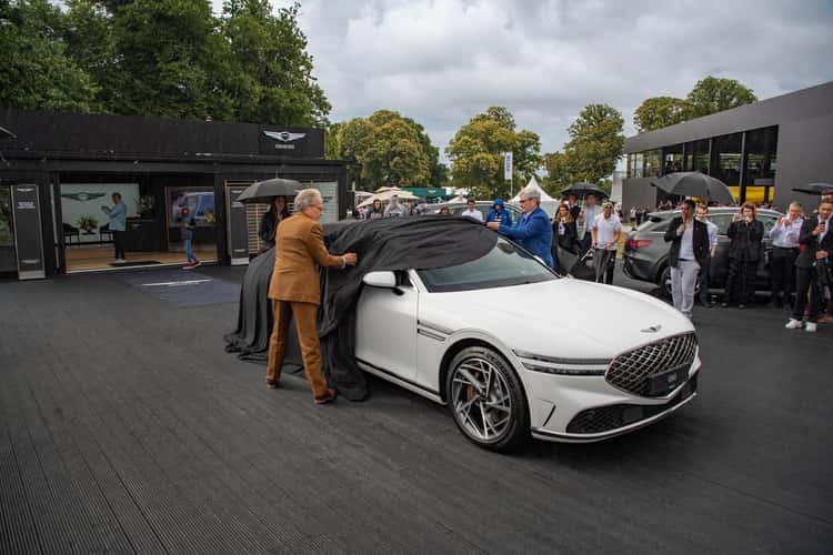 Genesis präsentiert das Flaggschiff G90 erstmals in Europa auf dem Goodwood Festival of Speed