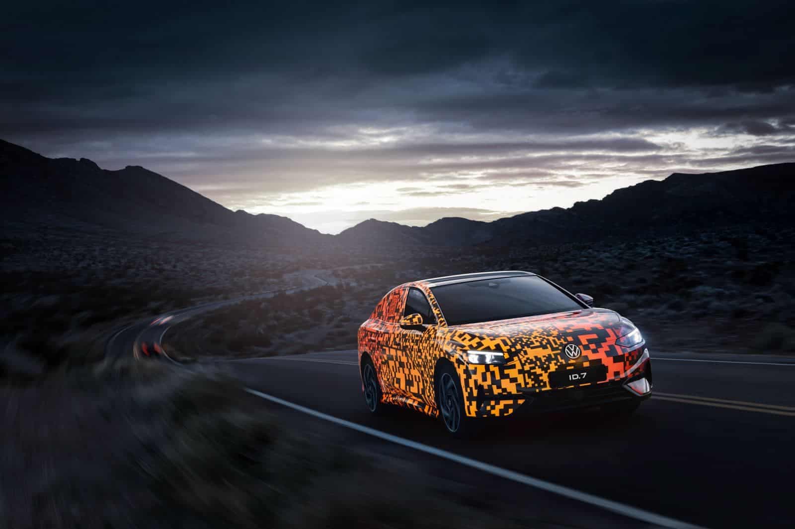 VW präsentiert ID.7 in Las Vegas