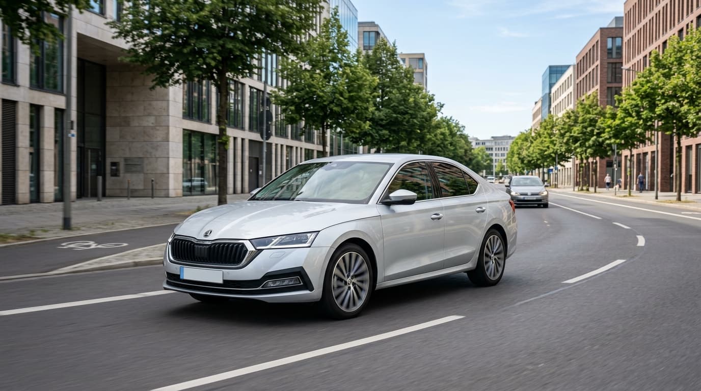 Škoda Octavia Limousine, aktuelle Generation, in Seitenansicht