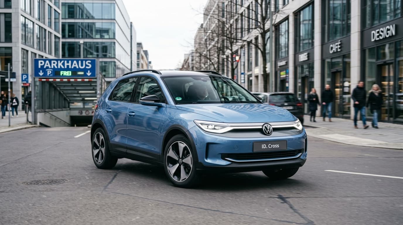 Volkswagen ID. Cross, kompaktes Elektro-SUV, Frontansicht